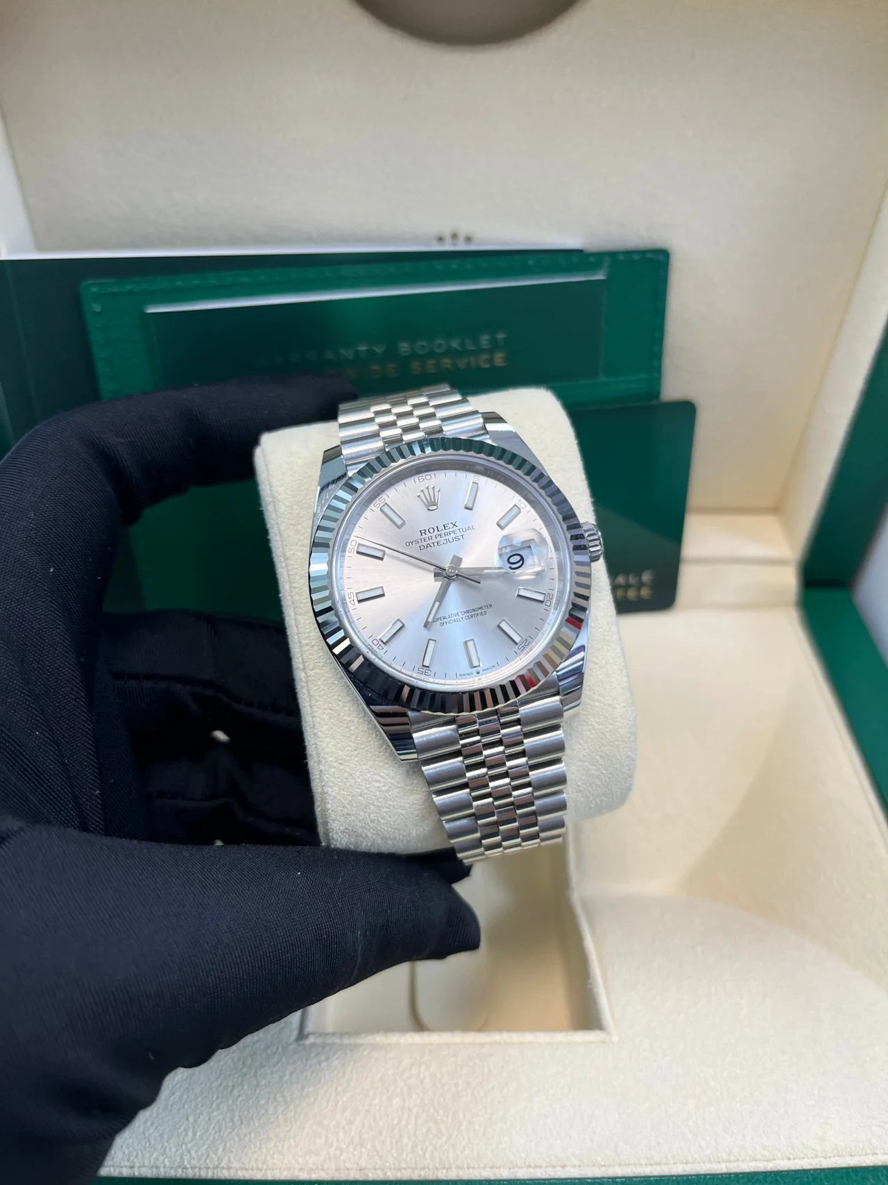 RLX DATEJUST SILVER