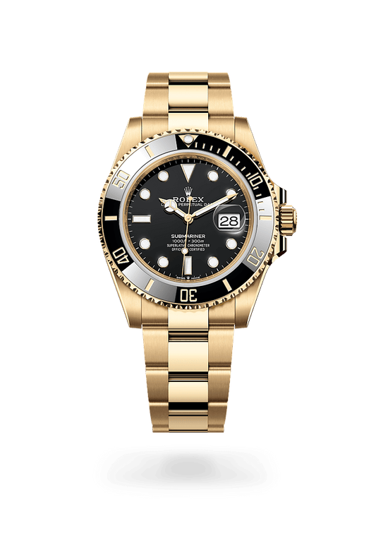 RLX SUBMARINER GOUD/ZWART