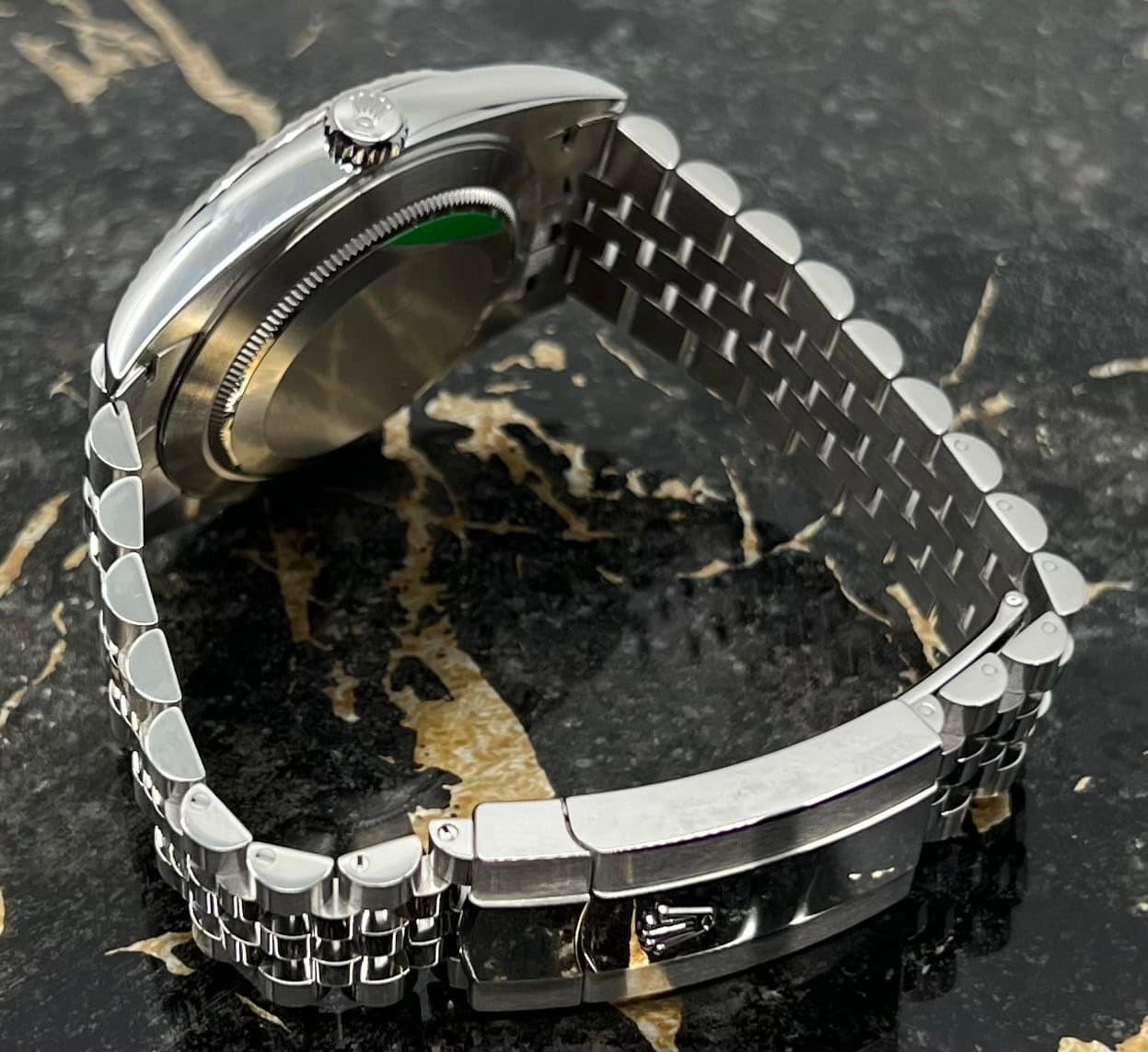 RLX DATEJUST SILVER/BLUE