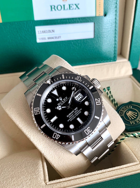 RLX SUBMARINER SILVER/BLACK