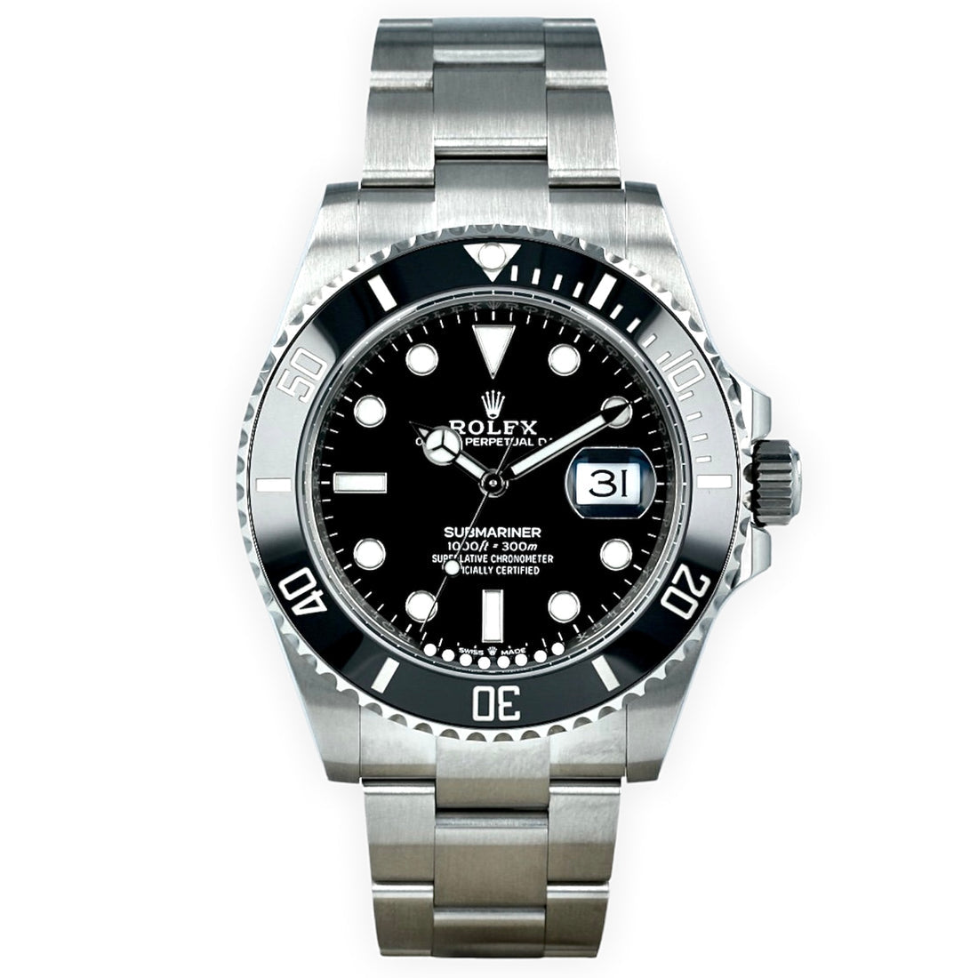 RLX SUBMARINER SILVER/BLACK