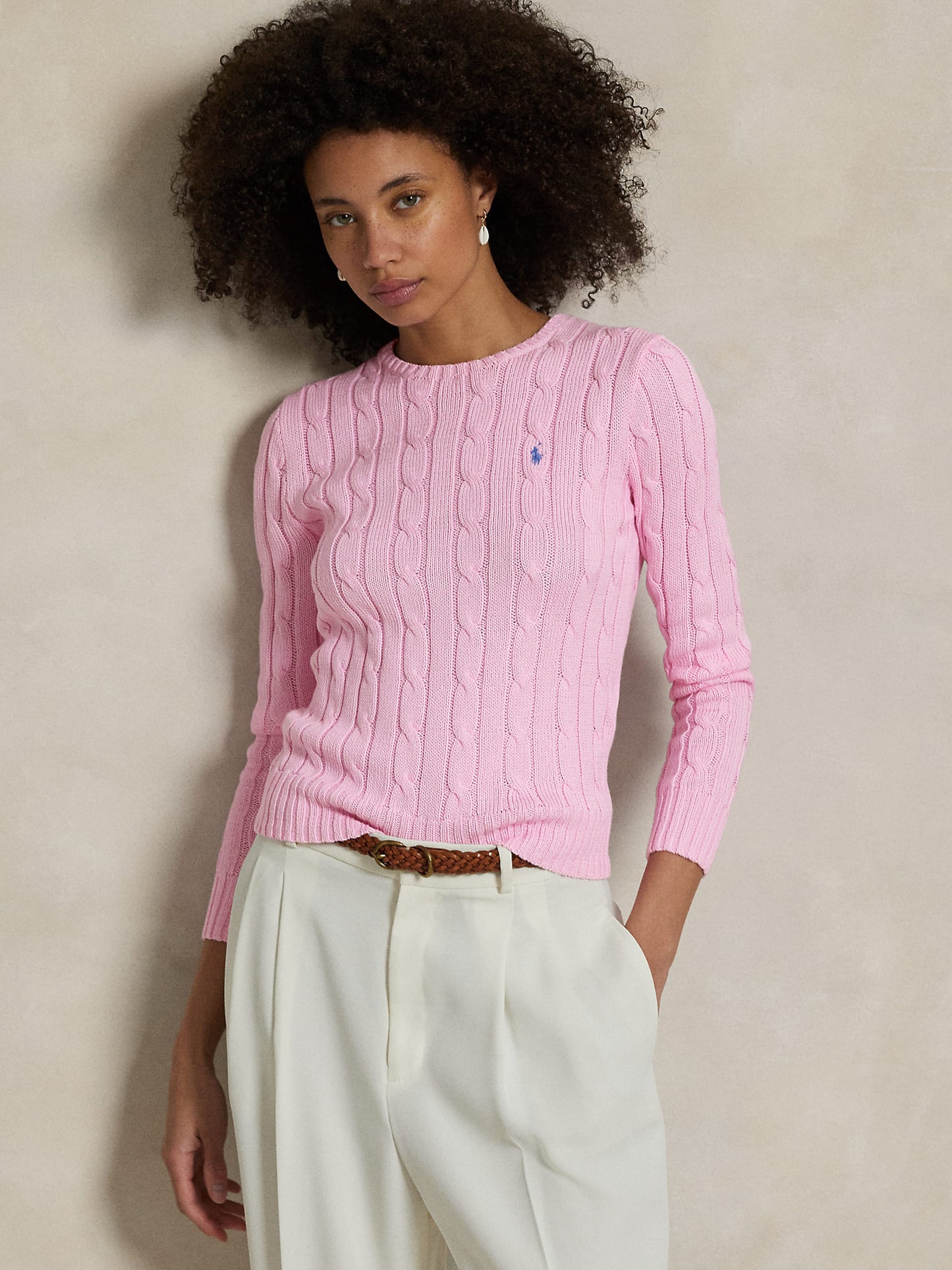RALF KNIT SWEATER ROZE