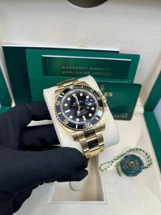 RLX SUBMARINER GOUD/ZWART